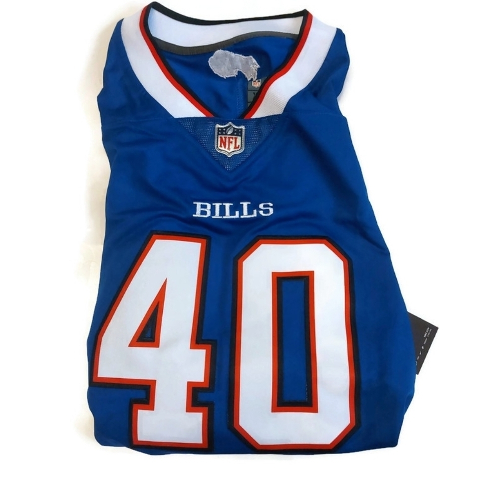 Nike Buffalo Bills Jersey Mens Size XXXL ON Field Blue Red Von Miller #40 - Picture 10 of 10